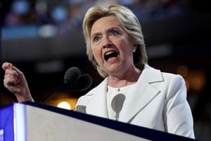 Clinton Accuses Trump of Encouraging Moscow to Spy on Her