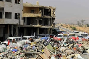 Syrian Regime Displaces 2nd Batch of Daraya Residents