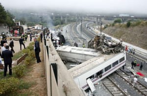 At Least Four Dead after Train Derails in Spain