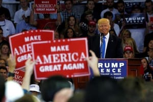 Trump Challenges Clinton’s Credentials amid Report he Used Charity Funds to Pay Legal Settlements