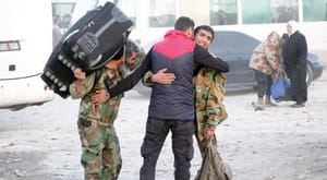 Syrian Regime Displaces Opposition Fighters From Al-Hamah