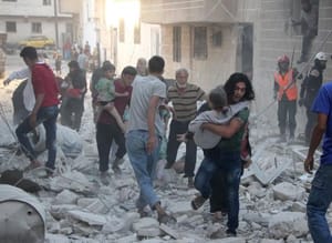 At Least 10 Children Killed in Regime, Russian Air Strikes in Northwestern Syria