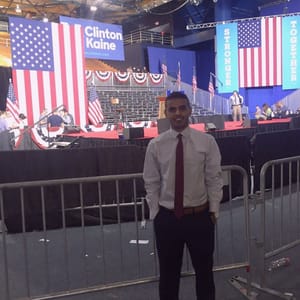 Saudi Student Participates in Clinton’s Presidential Campaign