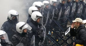 Up to 7,000 Military Personnel Protest in Brussels against Pension Reform