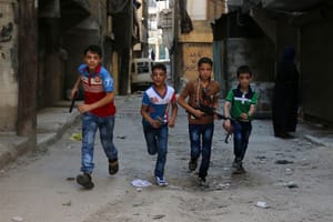 Nearly 20,000 Children Flee Aleppo