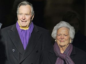 George H.W. Bush in ICU for Pneumonia