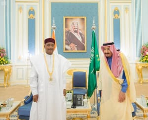 King Salman Receives President of Niger