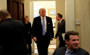 Donald Trump in First Week at The Oval Office