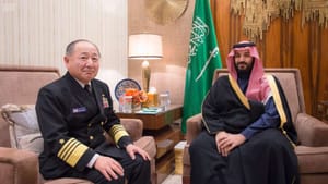 Saudi Deputy Crown Prince, Japanese Chief of Staff Review Military Relations