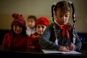 Children Flocking Back to Schools in East Mosul