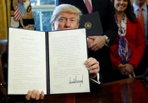 Trump Sides with Wall Street, Orders Banking Reforms