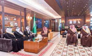 Saudi Crown Prince Receives Ambassadors-designate