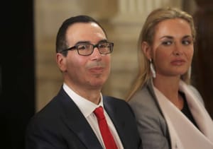 U.S. Senate Approves Assigning Mnuchin Treasury Secretary