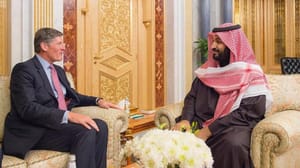 Saudi Deputy Crown Prince Receives Citigroup’s CEO