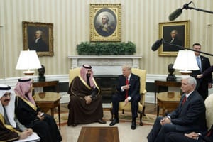 Trump Hosts Saudi Deputy Crown Prince in White House