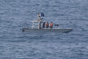 US Official Says US Navy Ship Changes Course after Iran Vessel Interaction