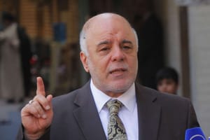Students Protest against Prime Minister Abadi in Kut, Iraq
