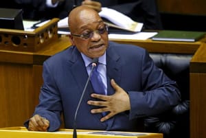 South African President Zuma: Last Week’s Protesters are Racist
