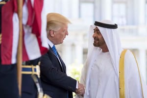Trump Receives Abu Dhabi Crown Prince