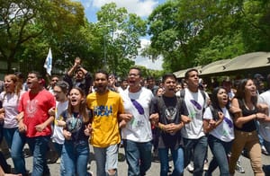 Students Take to Streets in Venezuela as Anti-Maduro Protests Rage on