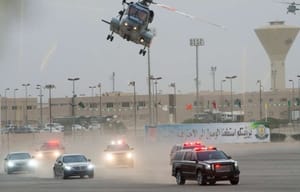 Saudi Crown Prince Attends Special Forces Military Display