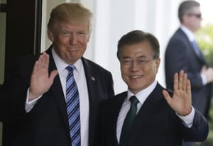 Trump Says Response Needed on North Korea