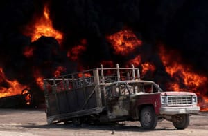 Mexican City for Fuel Thieves