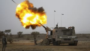 Two Saudis Injured in Najran by Shrapnel from Houthi Projectile Attack