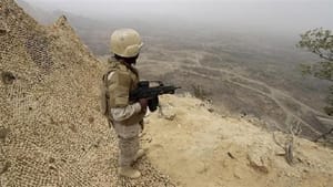 Saudi Civilian Injured by Yemeni Militant Projectile