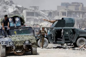 Battles to Retake South Mosul Village from ISIS