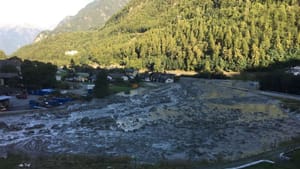 Up to 14 People Missing after Landslide in Swiss Alps