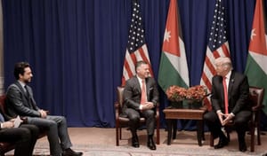 Trump Praises Jordan in Assisting Syrian Refugees