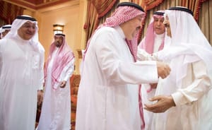 King Salman Holds Talks with Emir of Kuwait