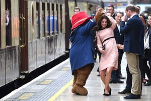 Duchess of Cambridge Dances with Paddington Bear