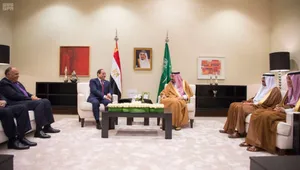 King Salman Holds Talks with Several Arab Leaders in Jordan