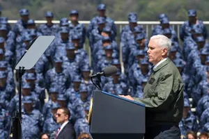 Pence Promises ‘Overwhelming’ US Response to Any North Korea Attack