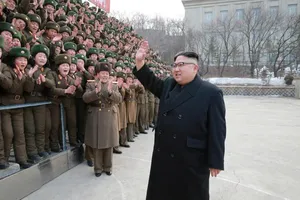 Pyongyang  Conducts Sweeping Arms Drill as US Warship Docks in South Korea