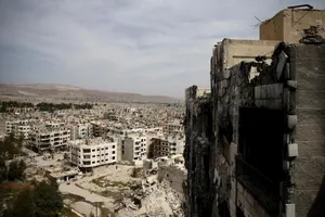 Syrian Regime and Supporters Break into Qaboun Neighborhood