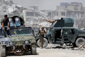 Battles to Retake South Mosul Village from ISIS