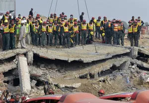 3 Killed in Building Collapse in Pakistan