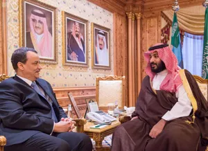 Saudi Crown Prince Discusses Developments with UN Special Envoy for Yemen