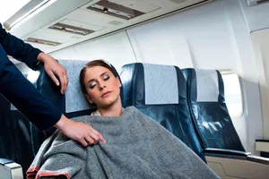 Sleeping in Planes May Damage Hearing